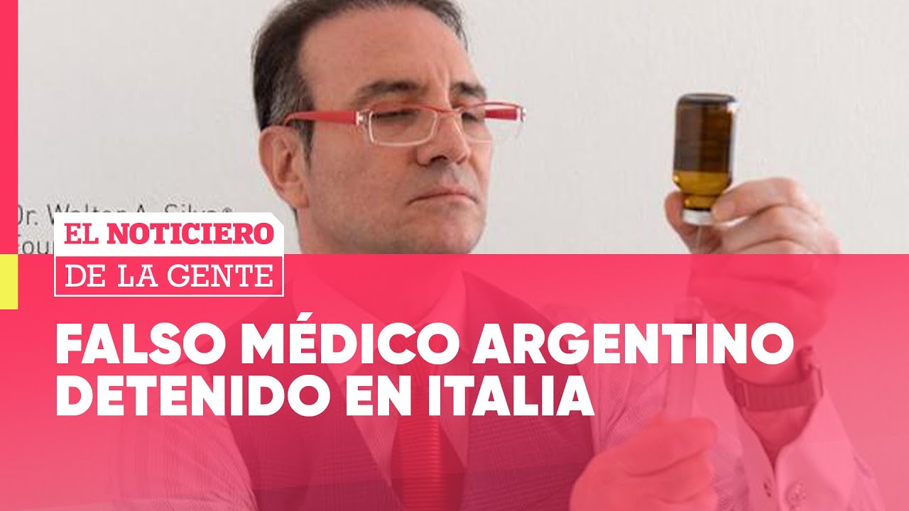 DETUVIERON a un FALSO MÉDICO ARGENTINO en ITALIA #ElNotiDeLaGente