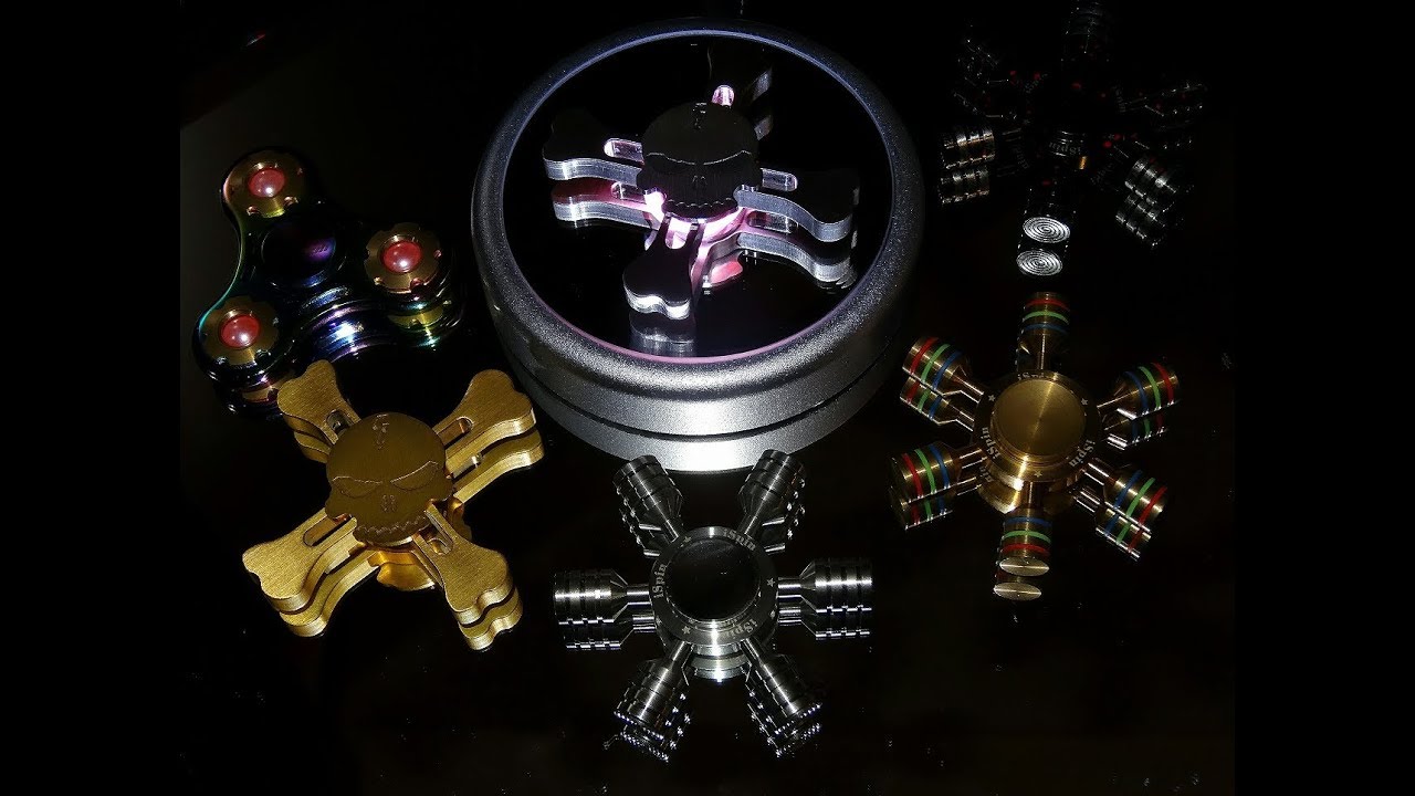 ハンドスピナー　iSpin S・S1　 MixMart　LED　[4段]