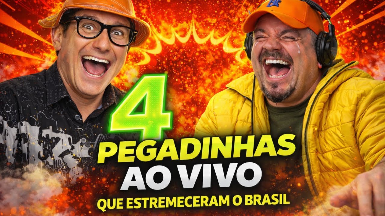 #mucao 🚨🔥 4 PEGADINHAS QUE ESTREMECERAM O BRASIL 🔥 Qual você riu mais ❓ #ticaracaticast #humor