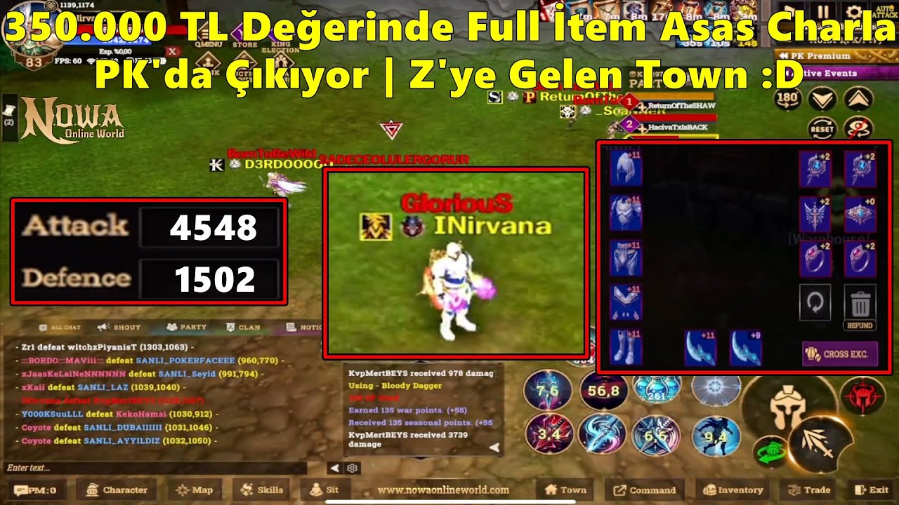 FETWORK | 350.000 TL Değerinde Full İtem Elit ASAS Charla PK'ya Çıkıyor! | Nowa Online