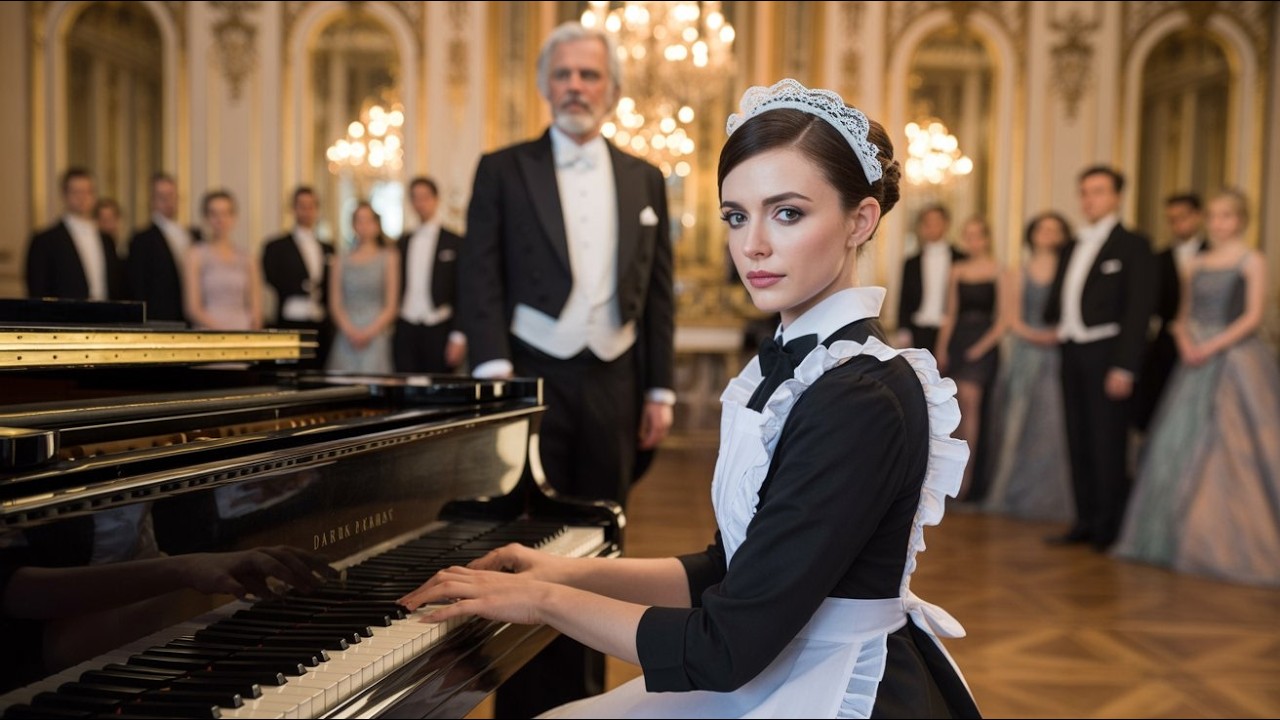 Millionaire Forces Maid To Play Piano To Embarrass Her, But Her Aptitude Leaves Him Speechless... ✅