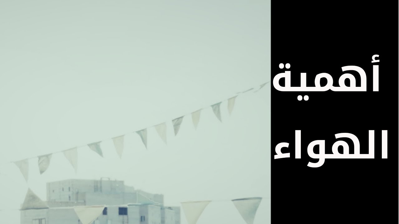 أهمية الهواء