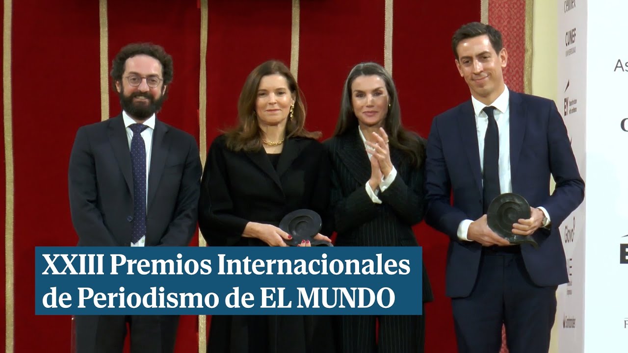La Reina Letizia entrega los XXIII Premios Internacionales de Periodismo de EL MUNDO