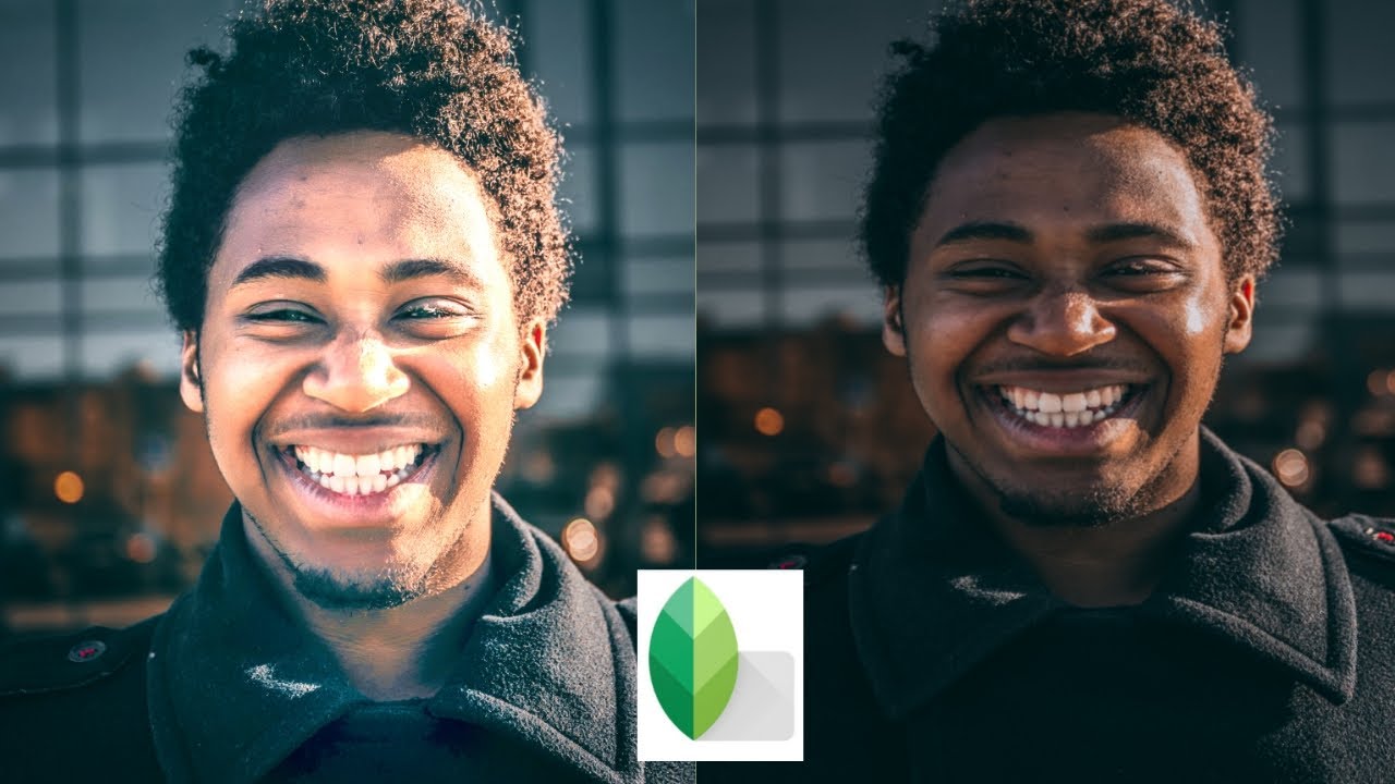 Black skin change white skin only 3 step awesome photo editing Snapseed