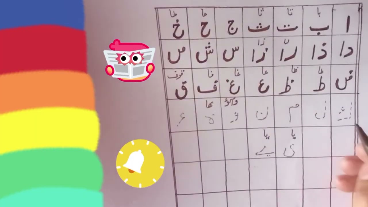 Arabic alphabet Arabic vocabulary Alif taa yaa Alif baa taa for kids and Toddlers..... 