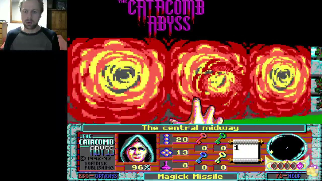 Catacomb Abyss (live stream) - DOS