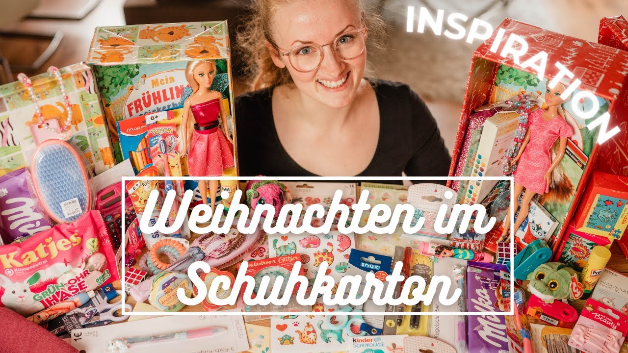 Weihnachten im Schuhkarton | Inspiration | Mädchen 5-9 J.