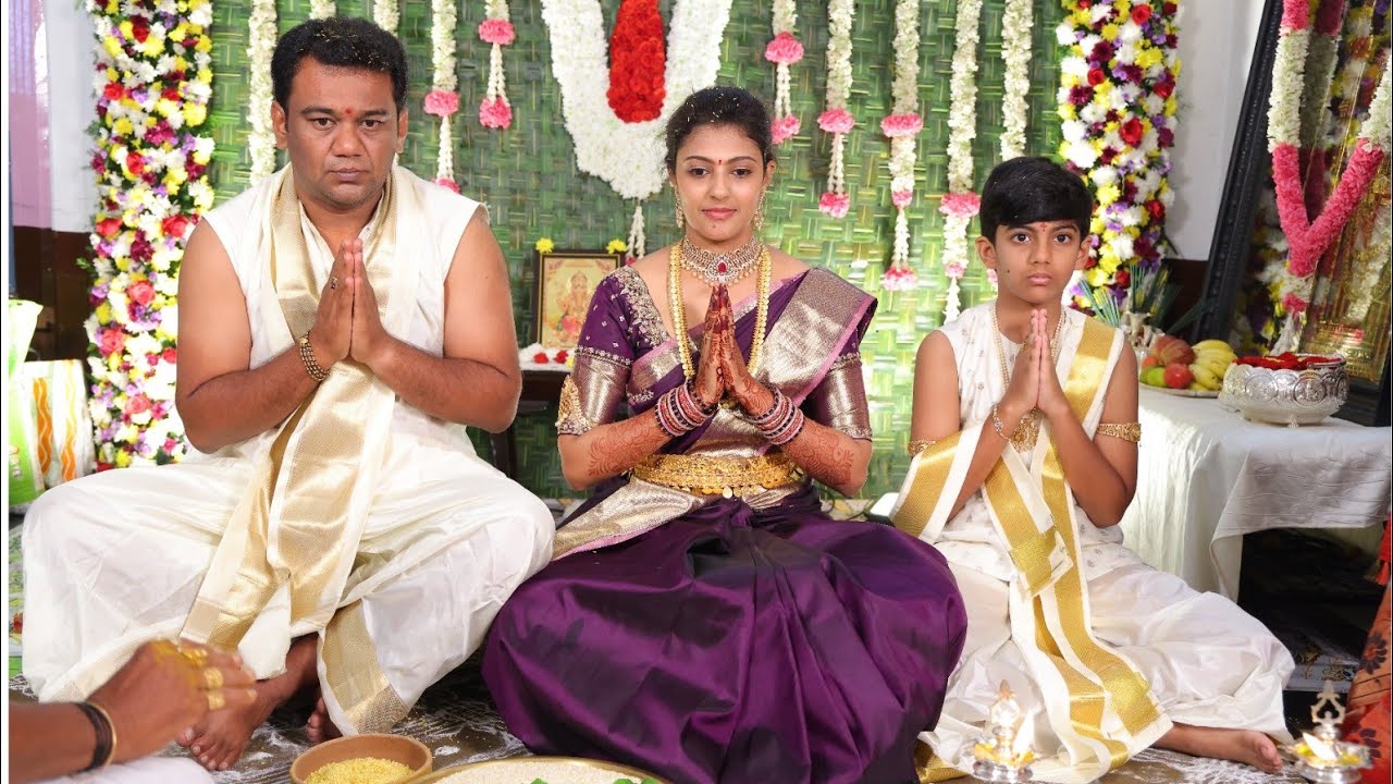 Aaryan Varma Upanayanam ceremony