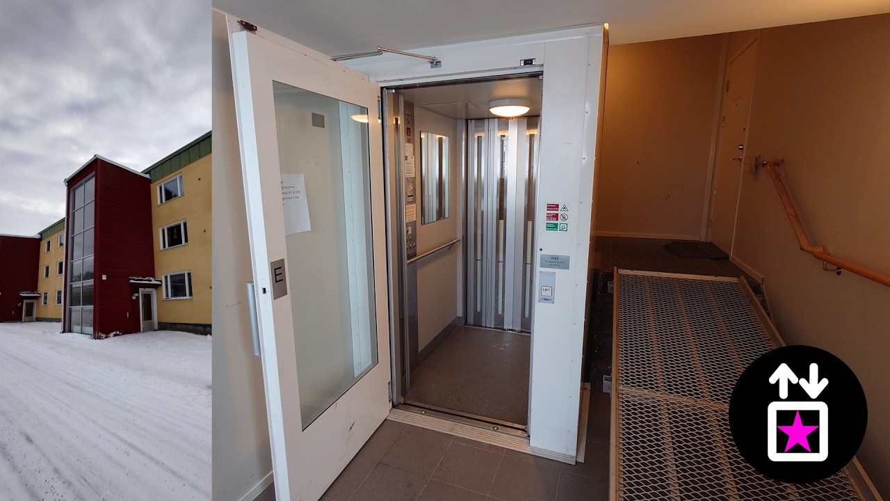 Br&auml;cke, SWE: 2010 NTD Screw-Driven elevator at &Ouml;stra Kungsv&auml;gen 6A