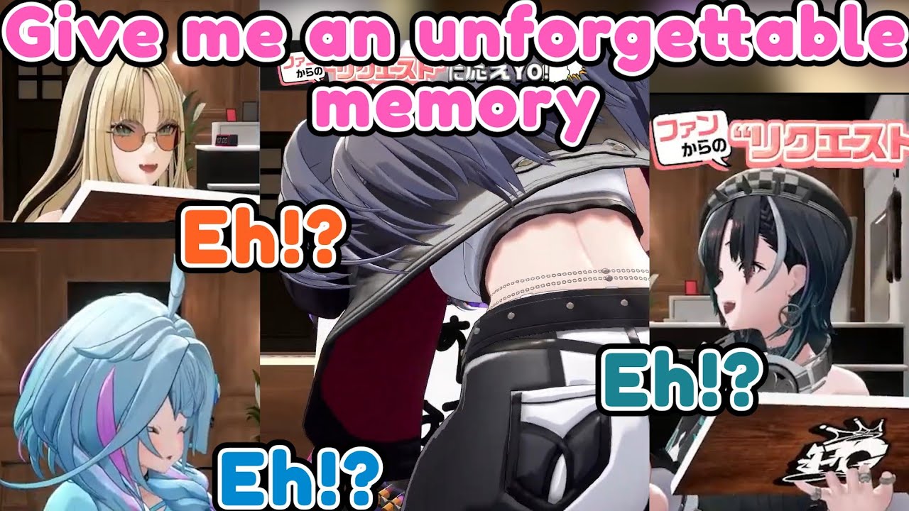 Vivi Gets a Kiss from Riona After Asking for an Unforgettable Memory w【Hololive Clip】