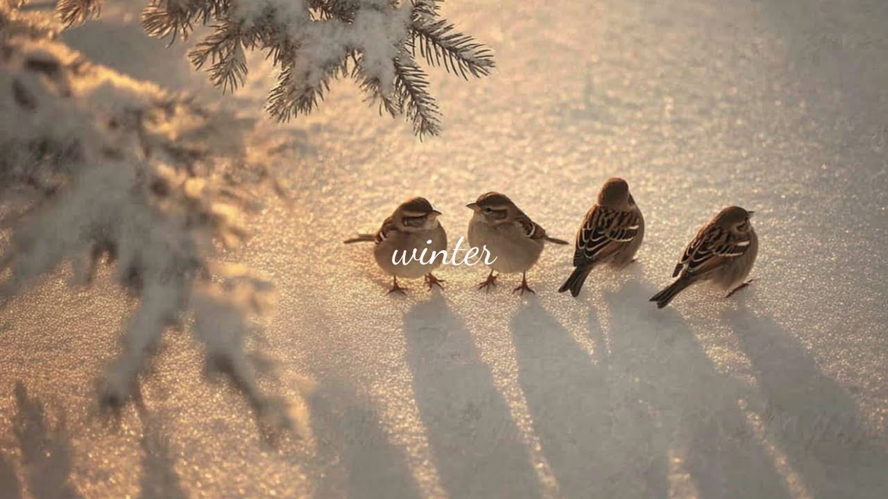 Winter morning playlist | A Day Begins, Wrapped in Winter’s Cold and Gentle Warmth