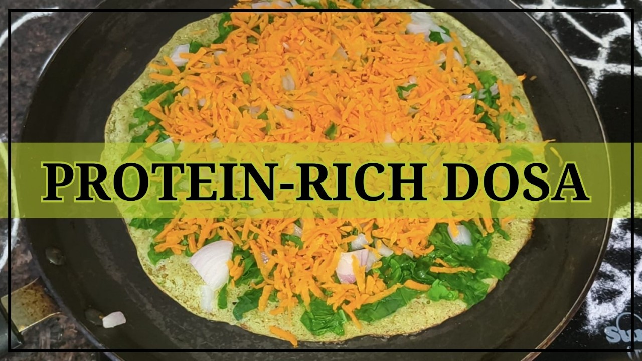 Protein Packed Sprouts Dosa | Healthy recipes part-2 #healthy #food #diet #healthyfood #protienrich
