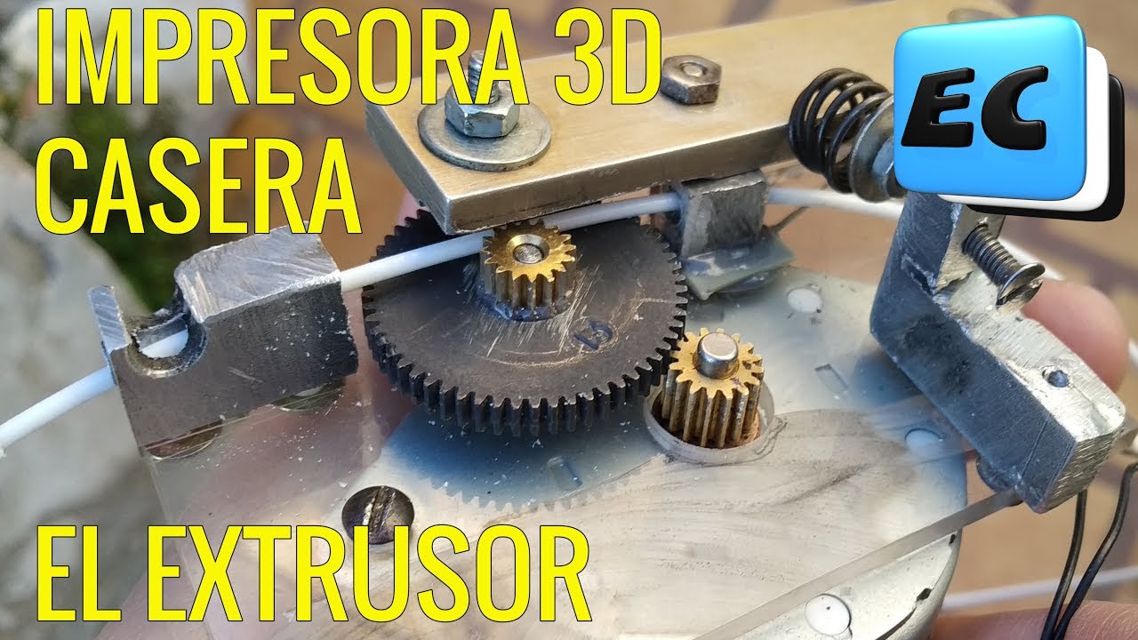 Impresora 3D casera Como hacer el EXTRUSOR