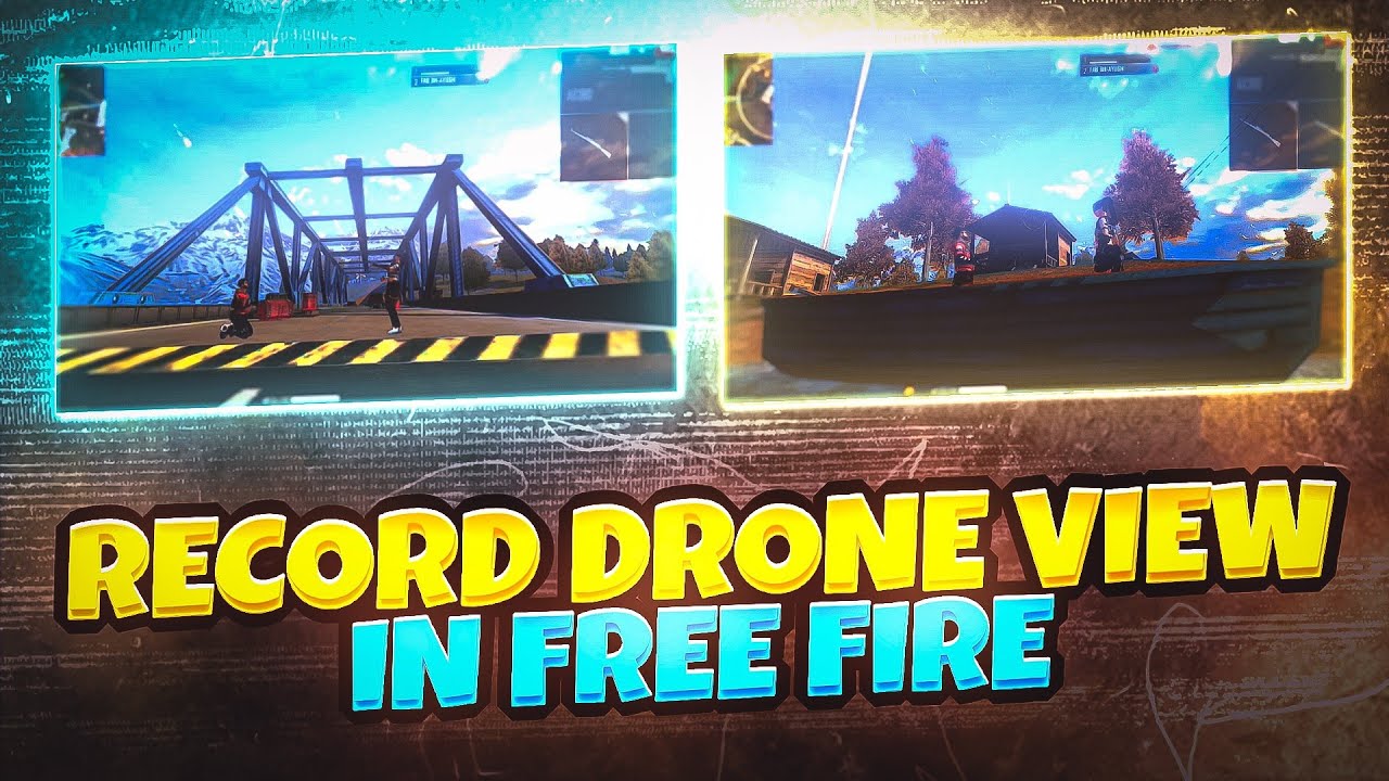 Record Drone View In Free Fire | How To Make Drone View In Free Fire||Drone View Recording Free Fire