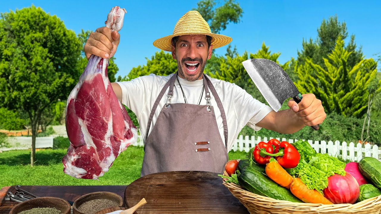 I Am Sharing With You The Best Recipe For Leg Of Lamb With Vegetables! Juiciness 100%