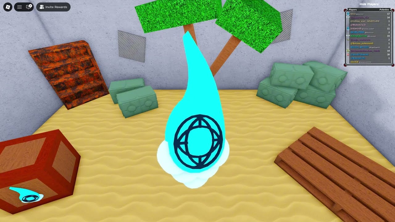 Mình Đánh GYM nước 🌊 trong ROBLOX POKEMON Brick Bronze !