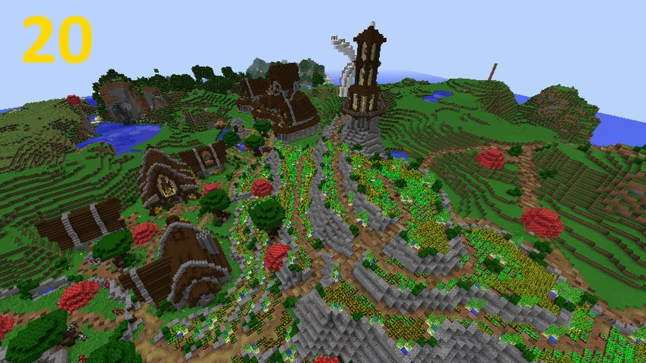 Bye, Bye, Mushrooms! ~ Minecraft For The First Time ~ SSP Series