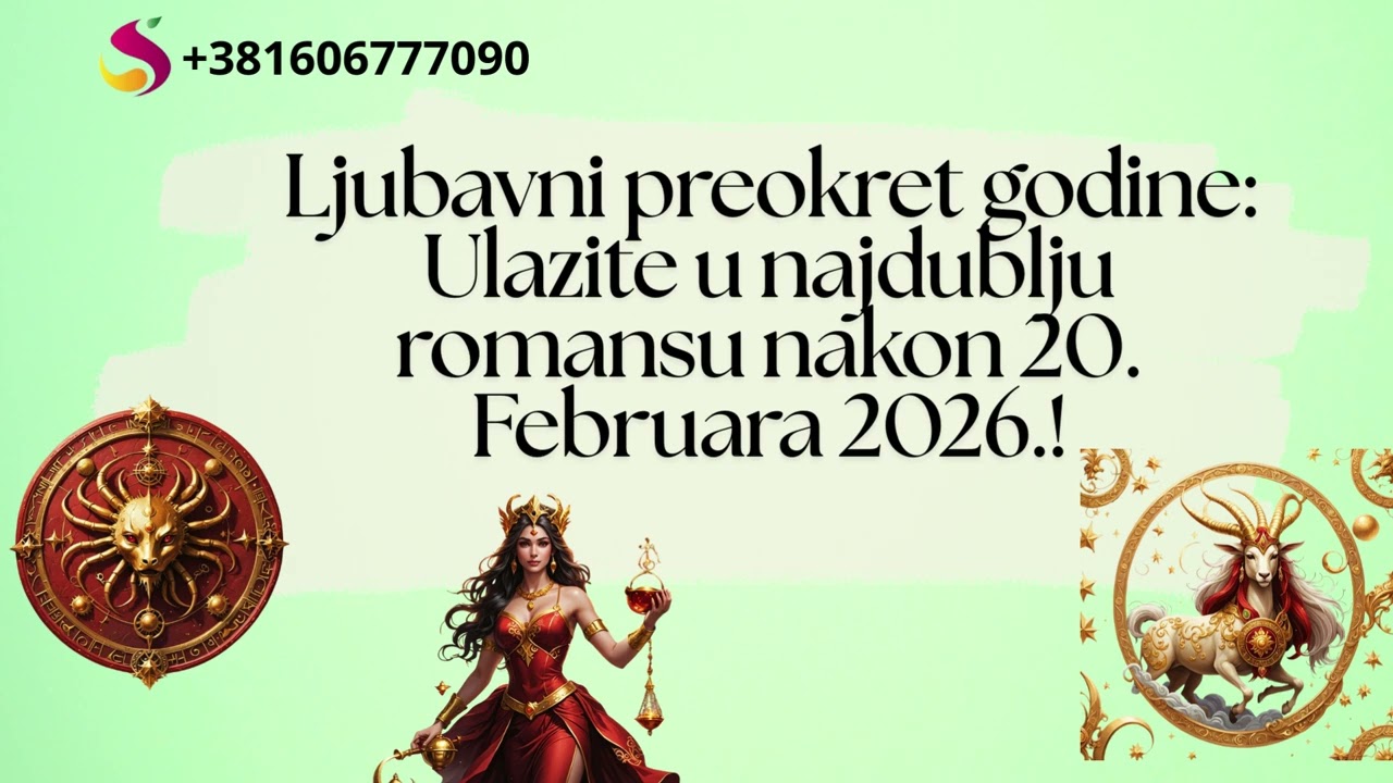 Ljubavni preokret godine: Ulazite u najdublju romansu nakon 20. Februara 2026.!