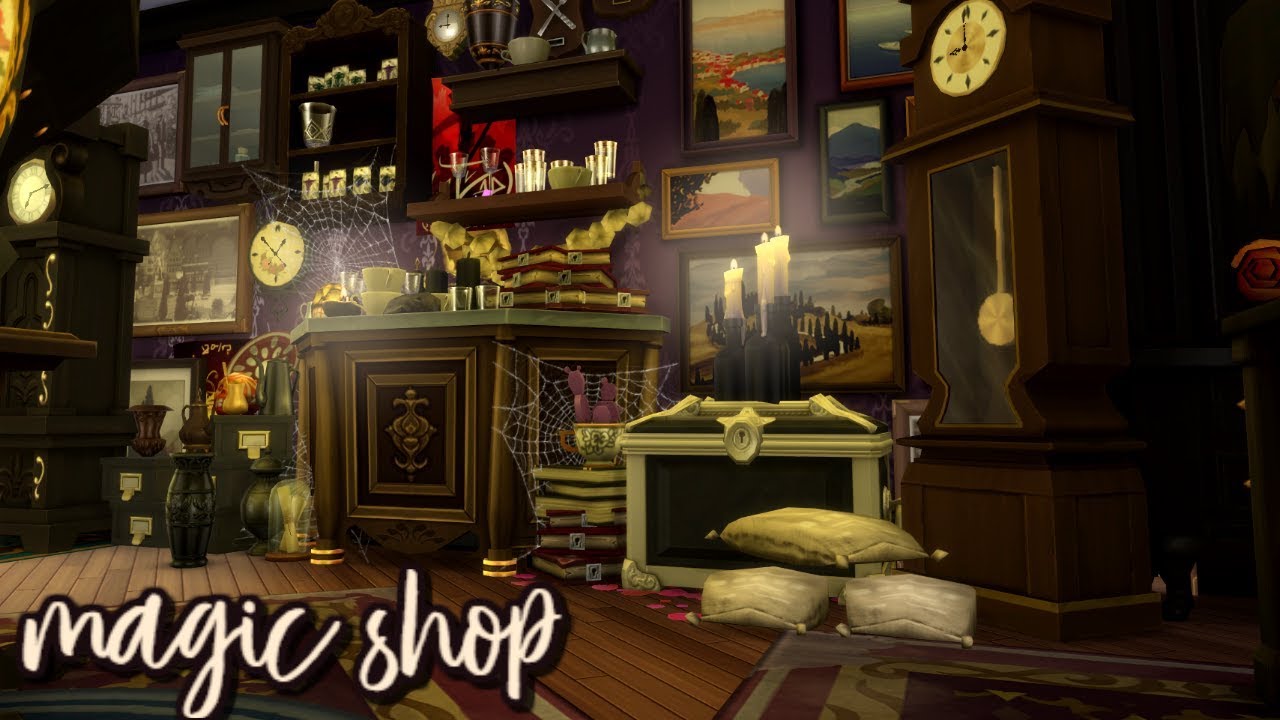 Sims 4 Speed Build | Magic Supplies Shop