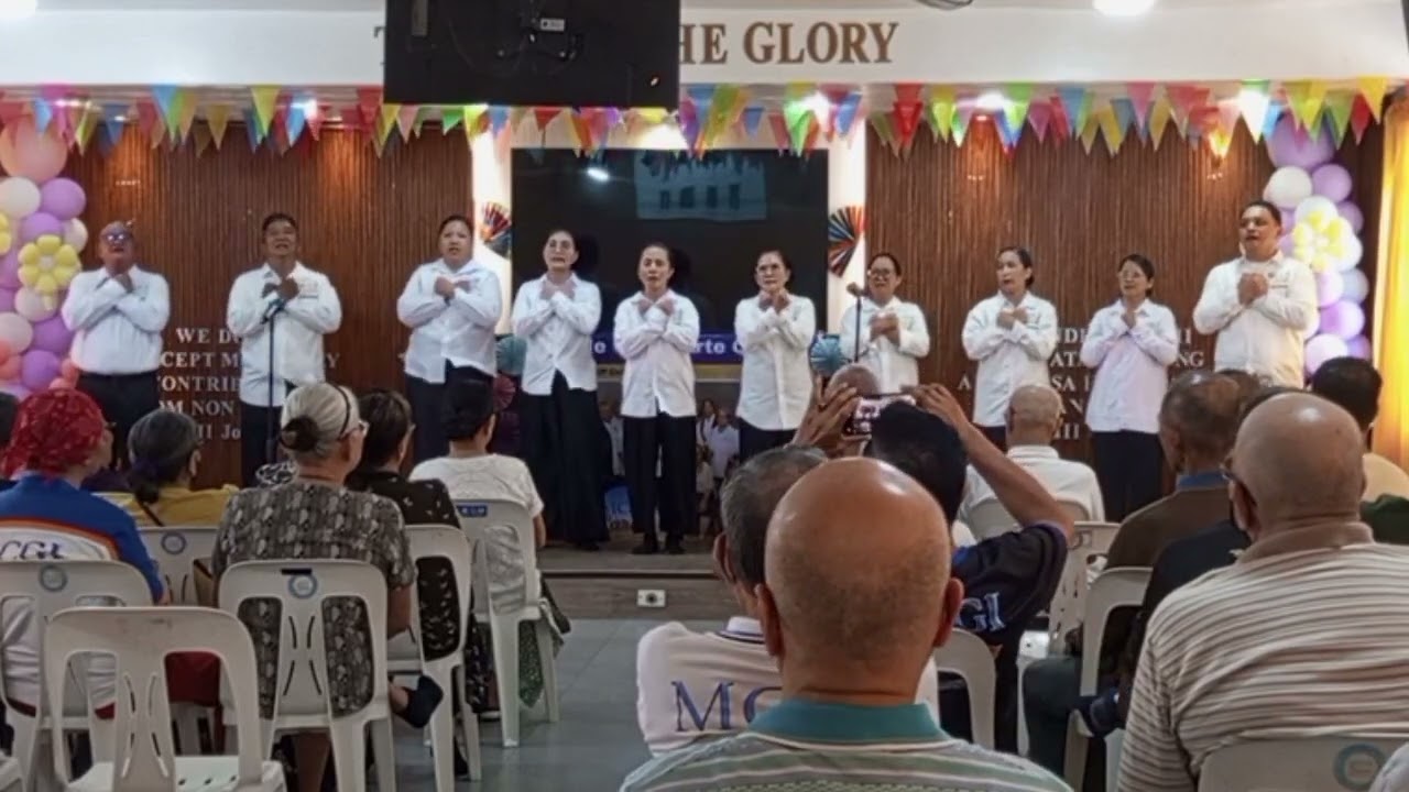 kristyanong awit kristyanong sayaw ( seniors day)