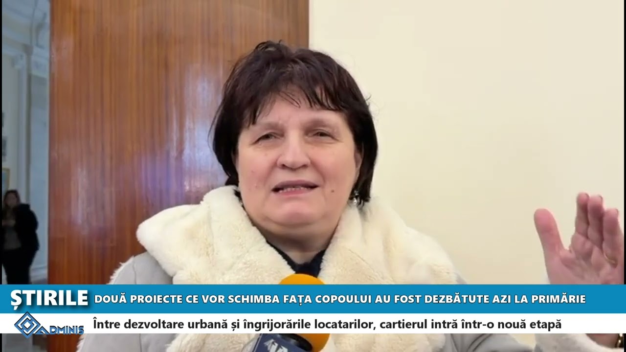 DOUĂ PROIECTE CE VOR SCHIMBA FAȚA COPOULUI AU FOST DEZBĂTUTE AZI LA PRIMĂRIE
