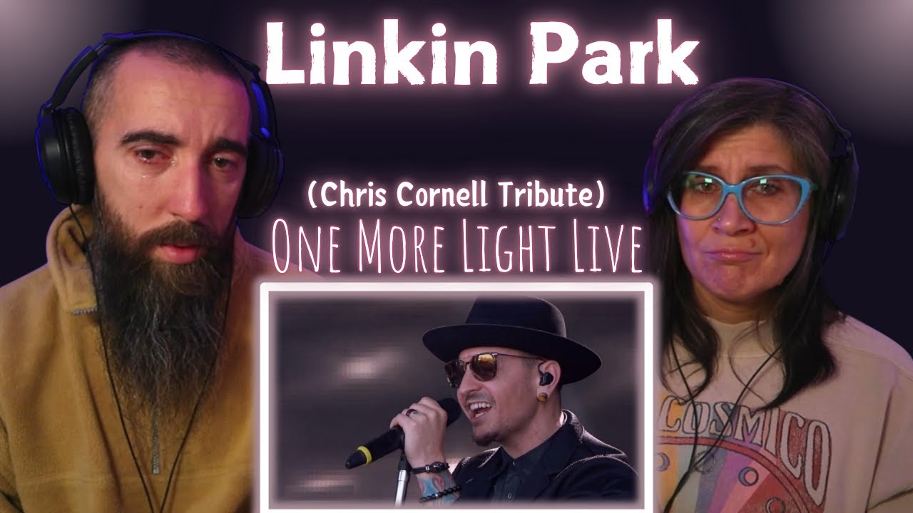 Linkin Park - One More Light Live (Chris Cornell Tribute) (REACTION) with my wife
