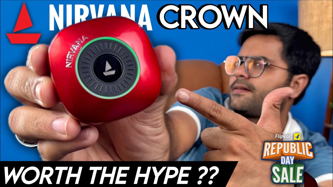 boAt Nirvana CROWN TWS 🔊 Hybrid ANC + Crown Case | Worth Buying ?