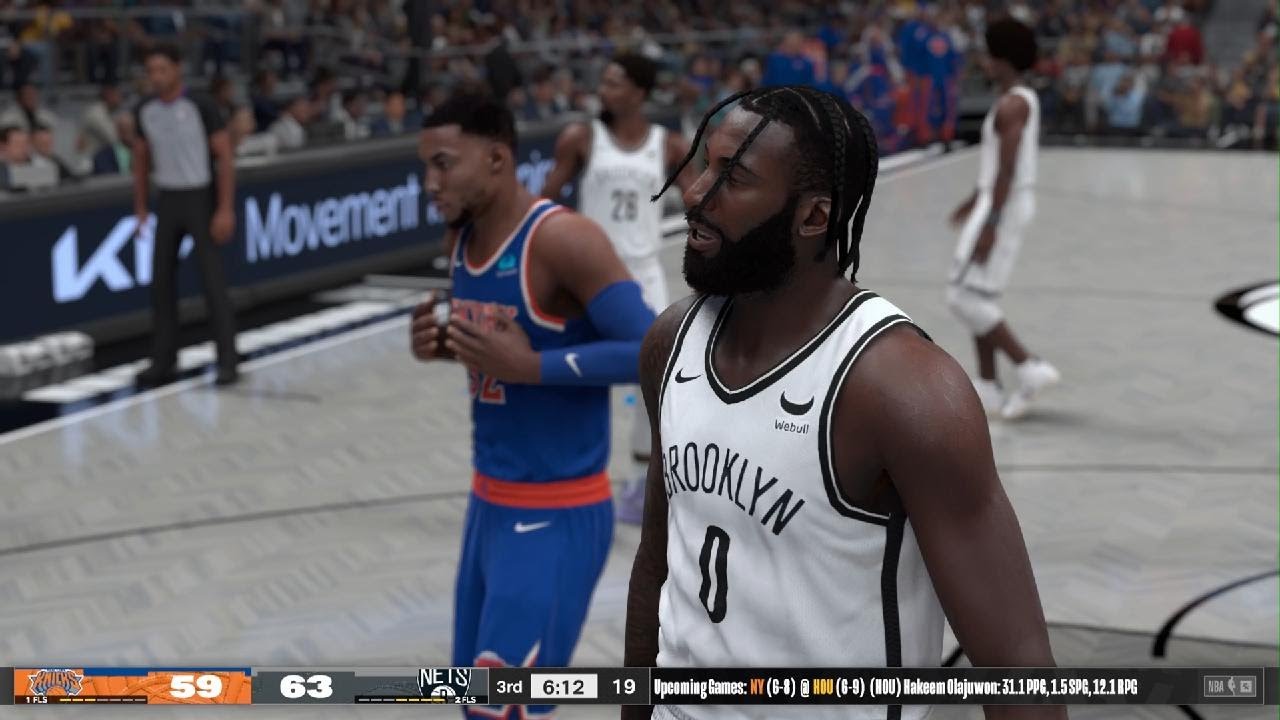 Jalen Brunson vs Dr J 2nd half Nets vs Knicks