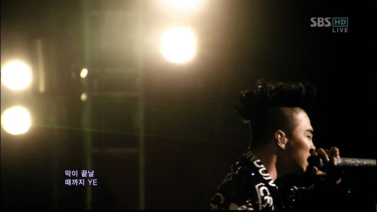 BIGBANG_0325_SBS Inkigayo_FANTASTIC BABY_1st Award