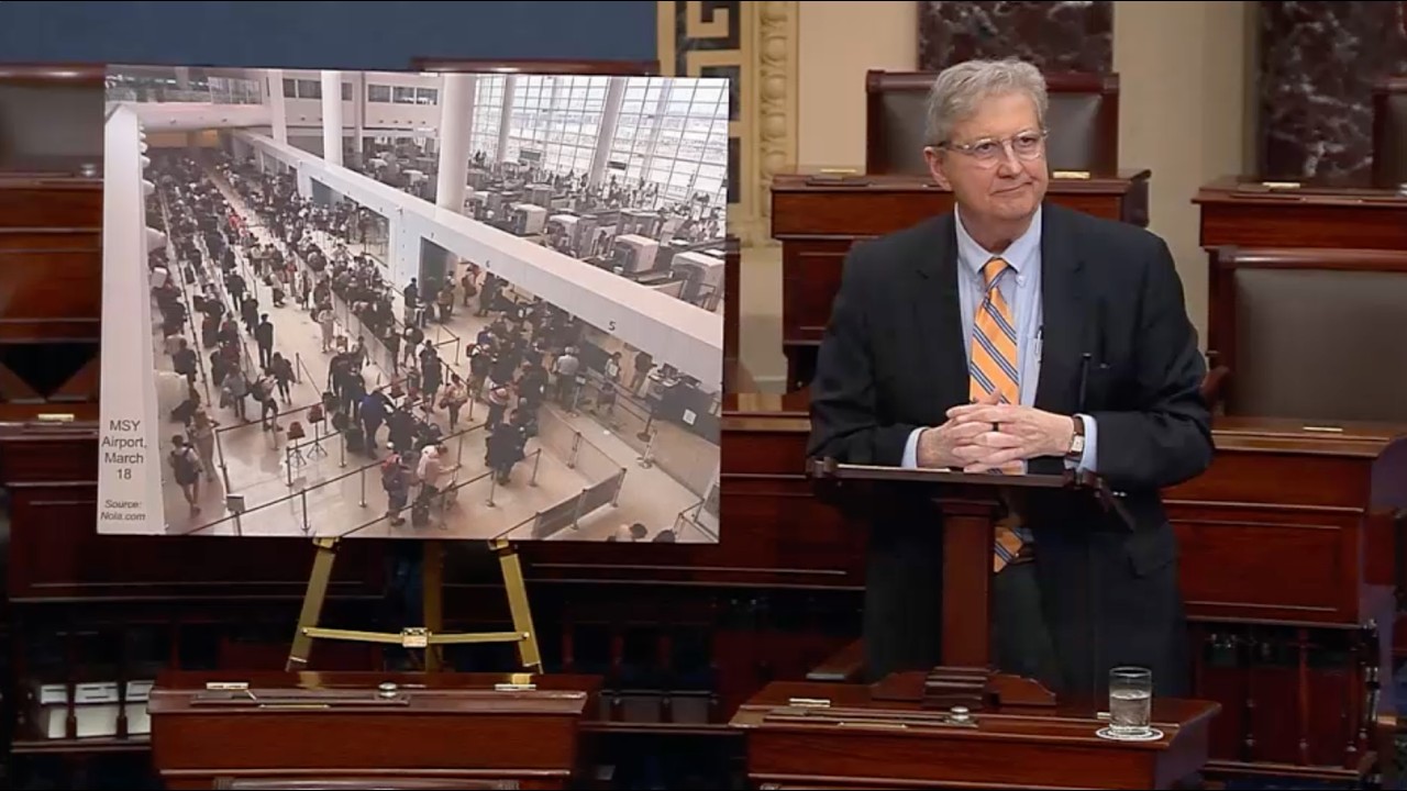 Kennedy on U.S. Senate Floor: Democrats will never fund ICE, so let’s do it through reconciliation
