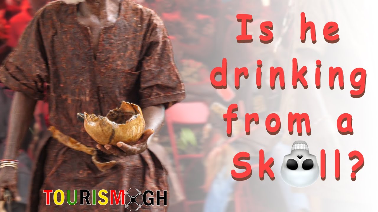 Drinking from a Sk💀ll? Volta Region - Ghana