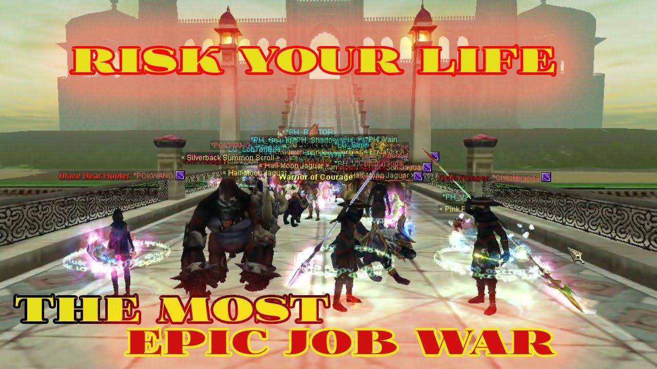 Silkroad Online - The most EPIC JOB WAR in RedSea Sailor Online