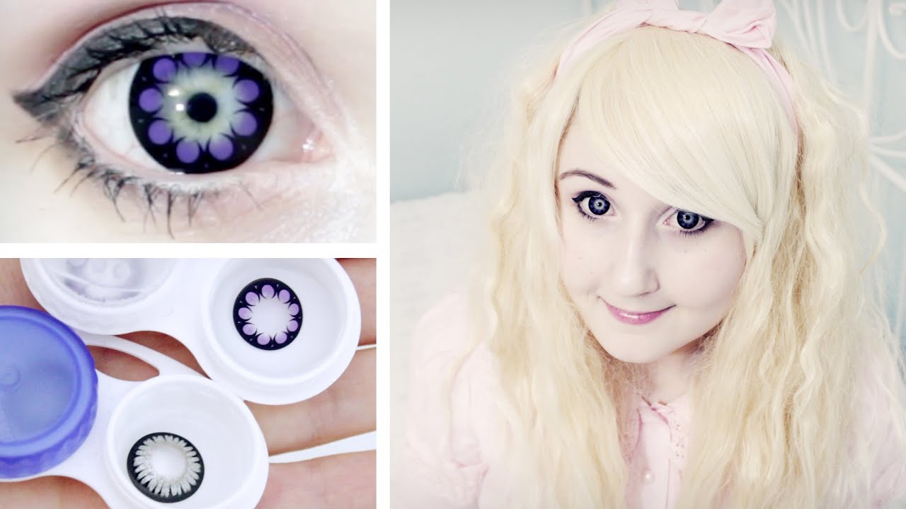 Корейские линзы, увеличивающие глаза ｡◕‿◕｡ Big eyes ♥ Circle lenses