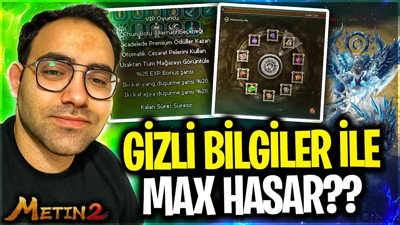 BU KALABALIK ŞAKA MI? GİZLİ BİLGİLER İLE MAX HASAR??! |  Metin2 - M2Shin