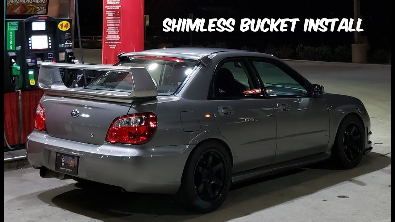 installing BC stage 3 cams and new shimless buckets for the EJ257