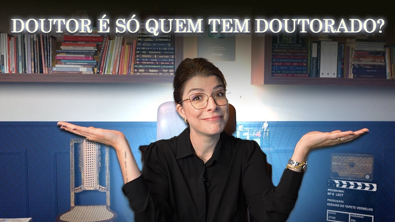 A polêmica do título DOUTOR: o que a ETIMOLOGIA e a LEI mostram