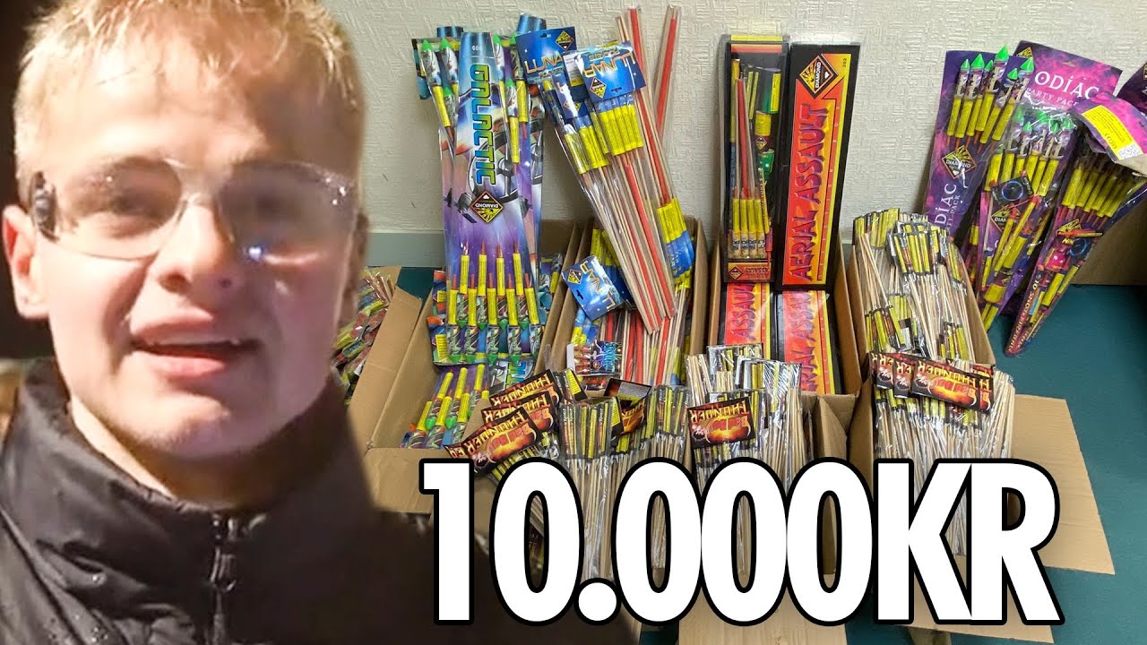 10.000KR FYRVÆRKERI STREAM!