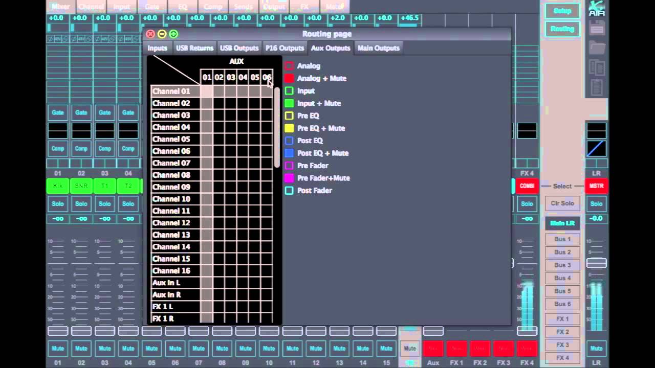Mac/PC Routing Part 2 - MIDAS MR18 + BEHRINGER X-AIR XR18 XR16 XR12 X18