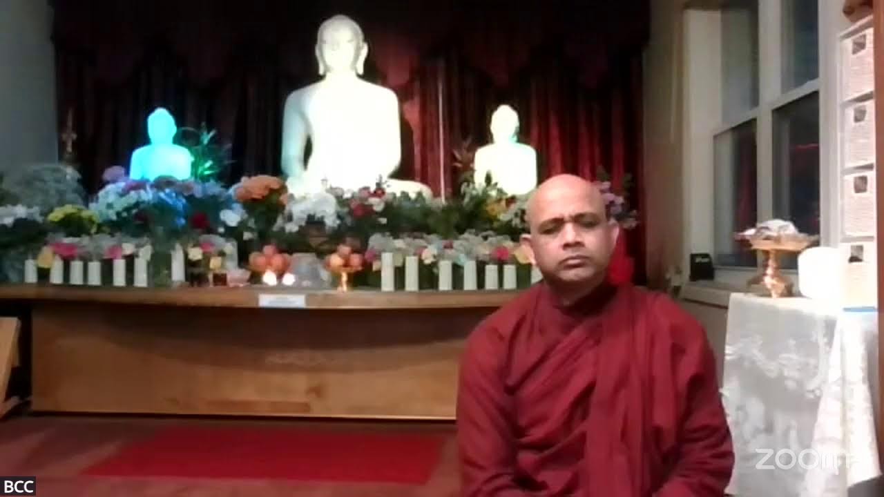 Monday Evening Guided Meditation and Dhamma Talk