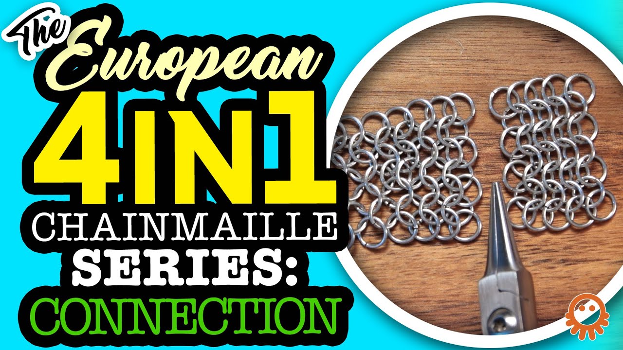 How To: Connecting 2-pieces of Euro 4-in-1 Chainmaille
