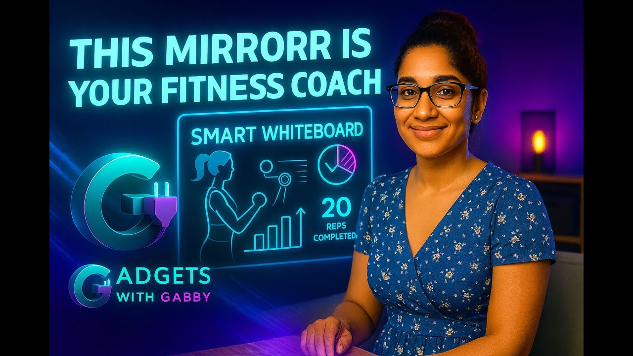 This Smart Mirror Turns Your Apartment Into a Gym | The Future of AI Fitness Tech 2025