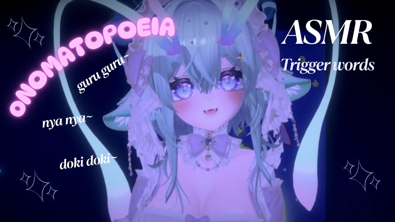 ASMR | Japanese Onomatopoeia | Trigger Words