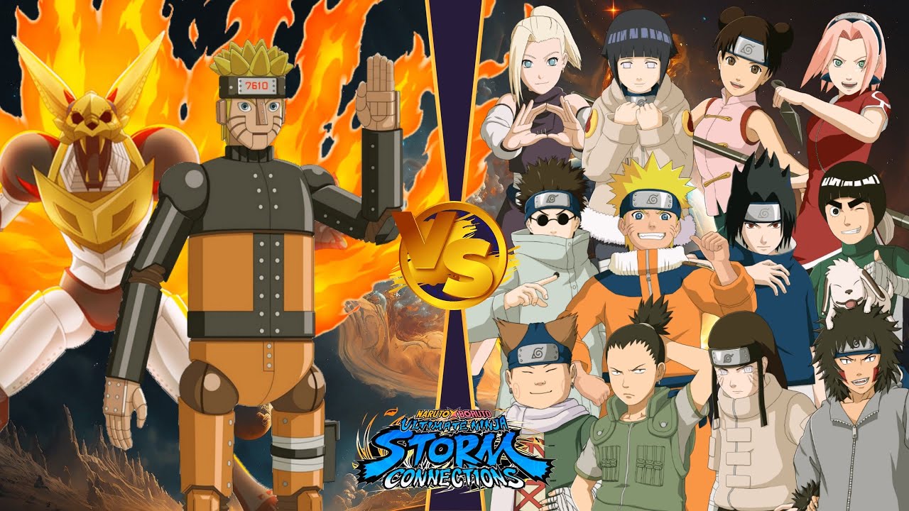 【Mecha Naruto VS Konohagakure junior ninja Marathon battle】 NARUTO X BORUTO Ultimate Ninja STORM
