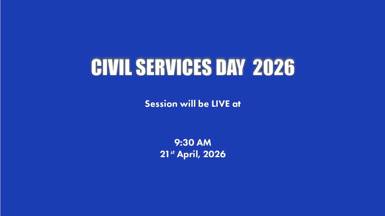 Civil Services Day 2026