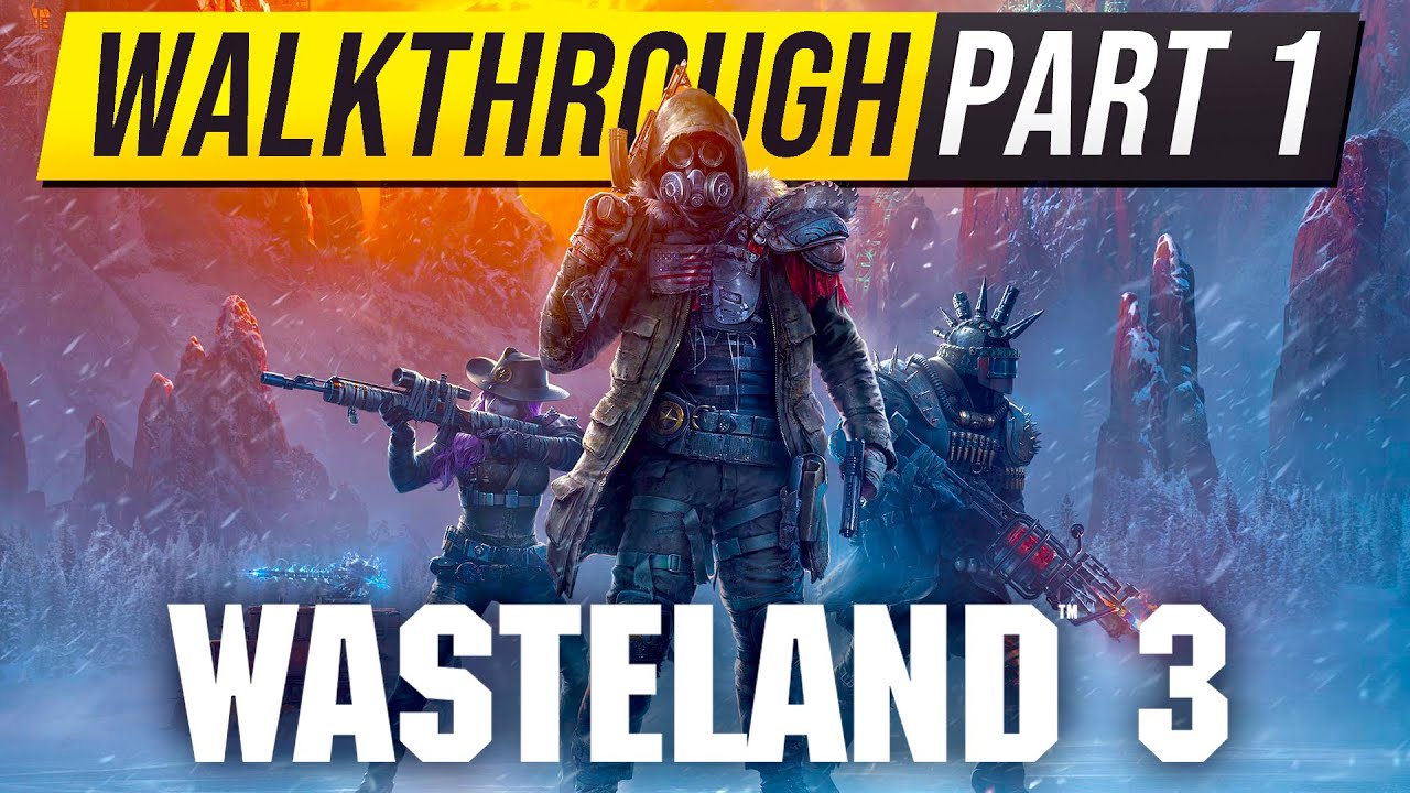 Прохождение WASTELAND 3. Часть 1. Геймплей (Новая игра Fallout)