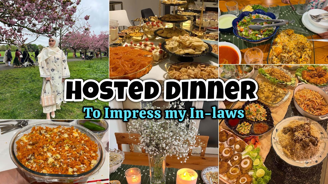 Dawat Vlog 🥗🍗 Hosted My Khala Saas’s Family To Impress 🙂