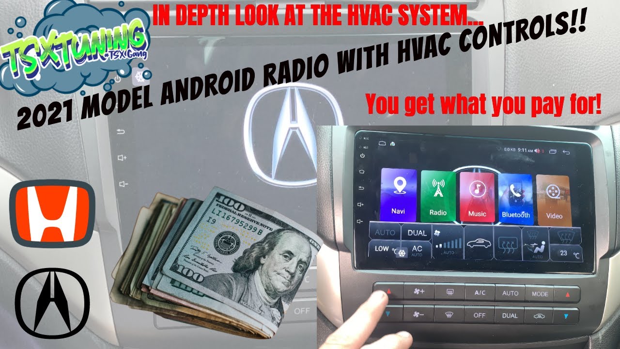 Best Acura TSX android. Acura TSX & Honda Accord touchscreen Radio*2021*HVAC Unit*Tesla style screen