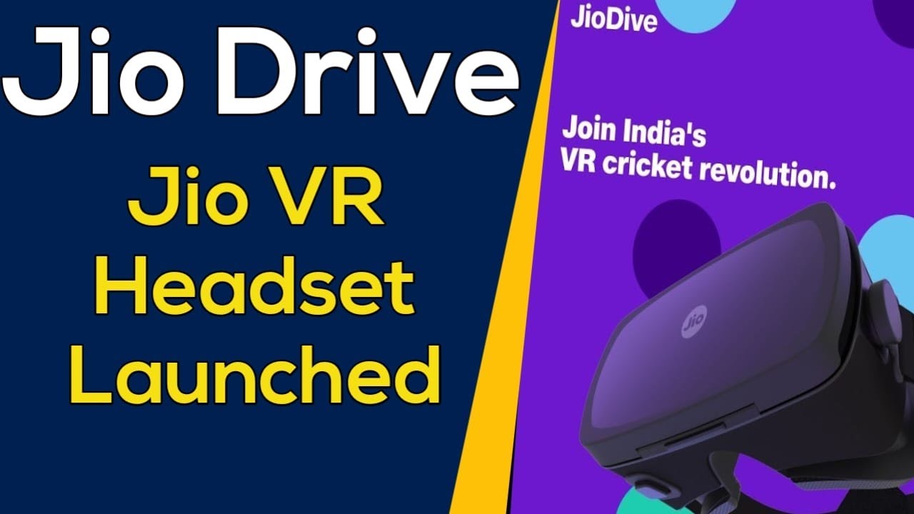Jio Drive | Jio Launched Smart VR Headset At ₹1299