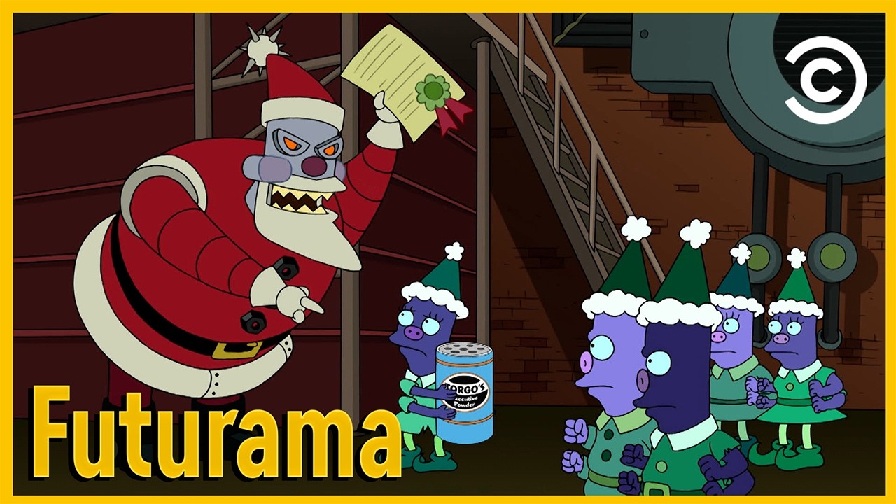Der Ausbeuterbetrieb zieht in den Krieg! | Futurama | ComedyCentral