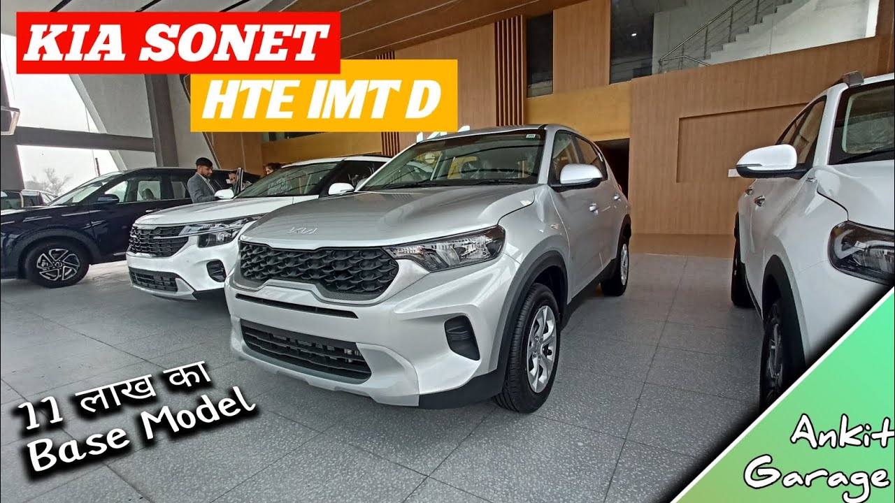 Power Window नहीं है - KIA Sonet HTE IMT Diesel Review | Ankit Garage